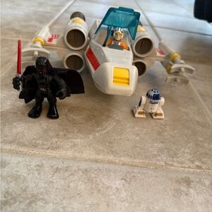Galactic Adventure Playset with Spaceship and Figures